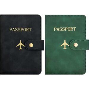 New Passport Wallets Travel Holder Set,Slim Passport Case Covers and Organizer